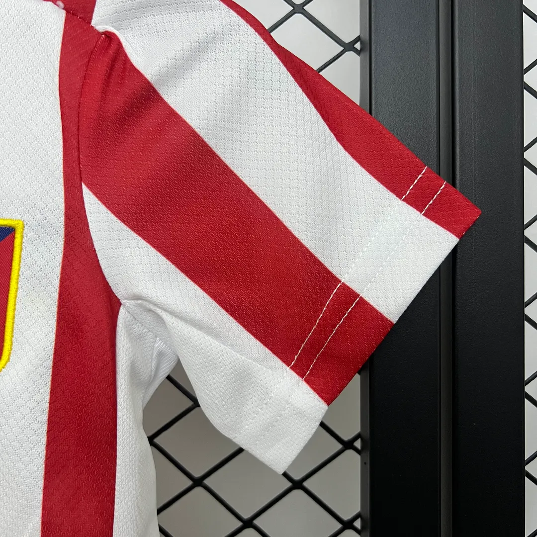 2025/2026 Atletico Madrid Home Jersey Kids Size--7