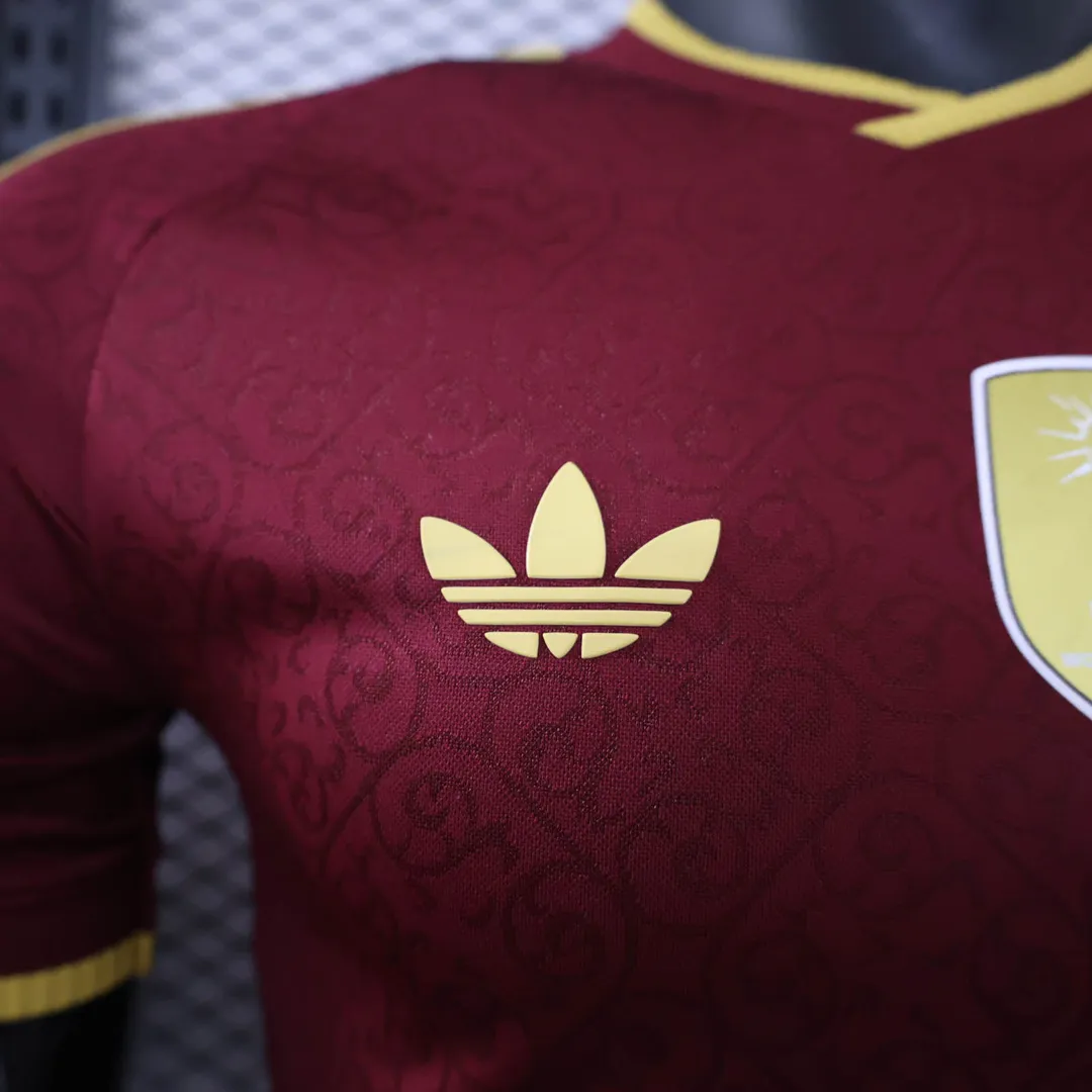 2026 Player Version Spain Special Edition Maroon Shirt--4