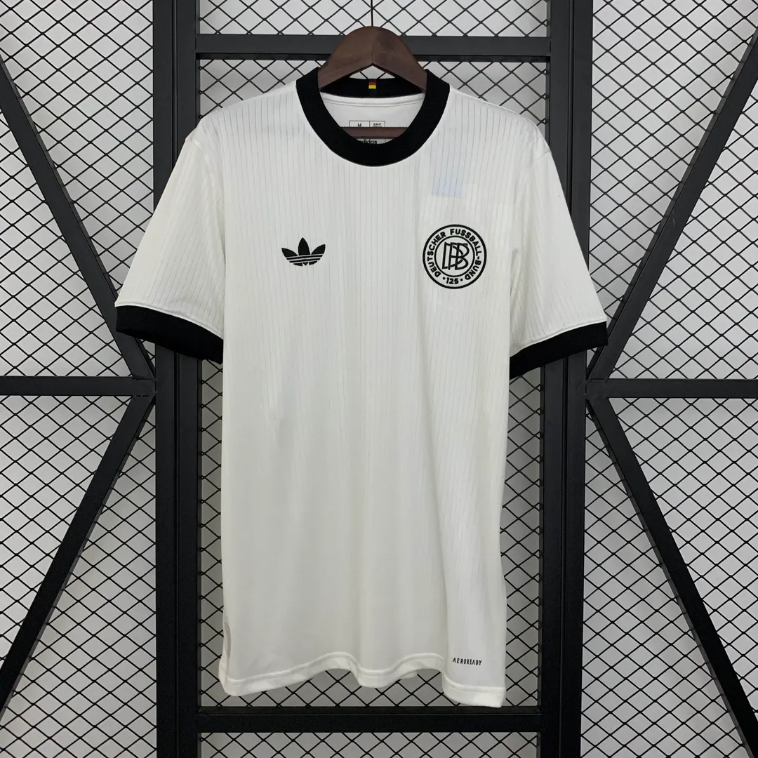 2025 Germany 125th Anniversary Edition Home White Shirt