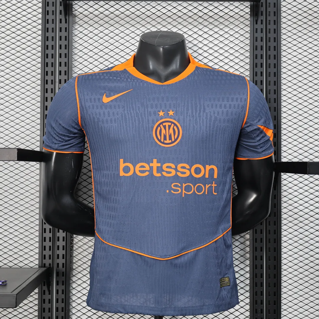Camisola Inter de Milão Terceira 2025/26 Versão Jogador Qualidade Tailandesa