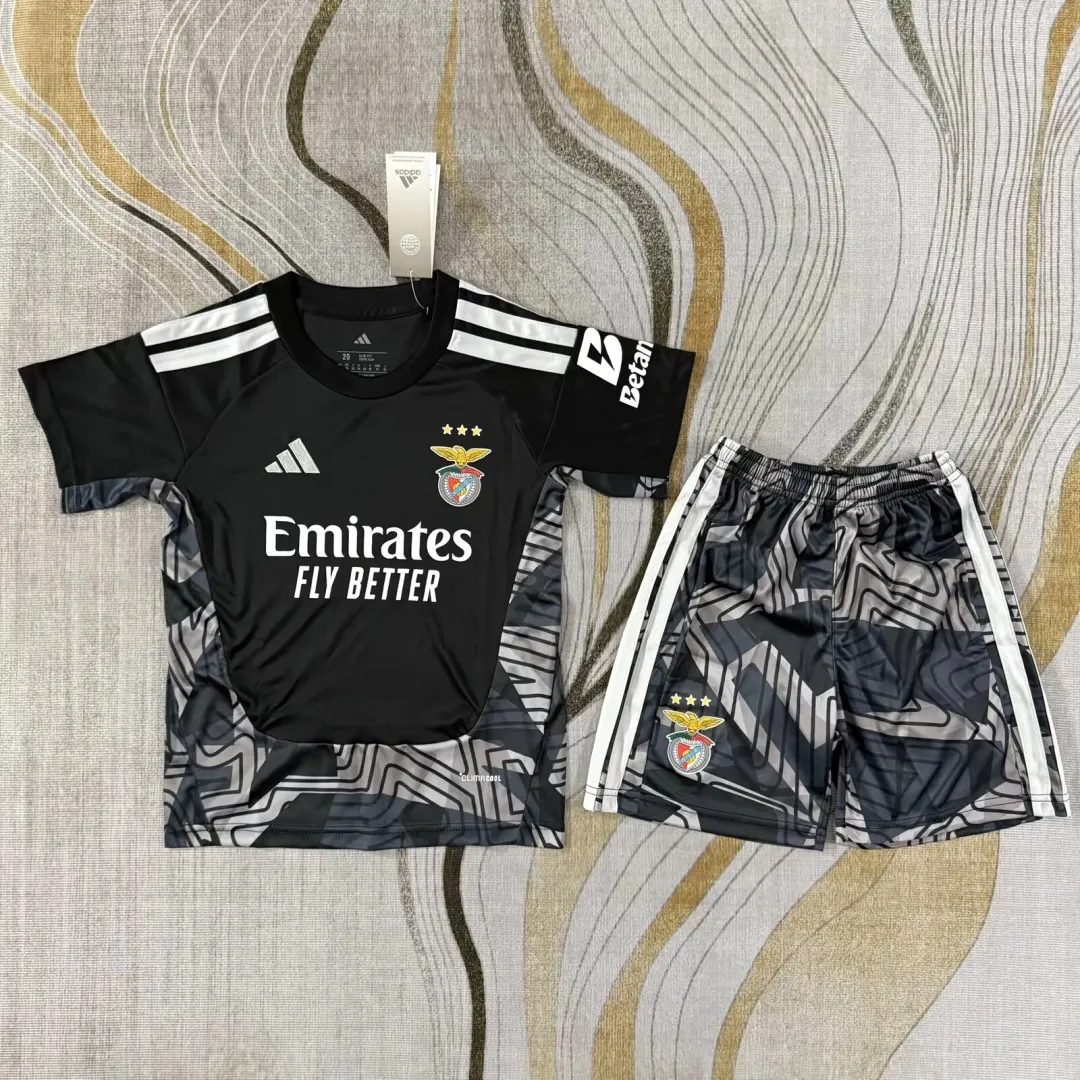 Camiseta Benfica Portero 2026/27 Negra Niño