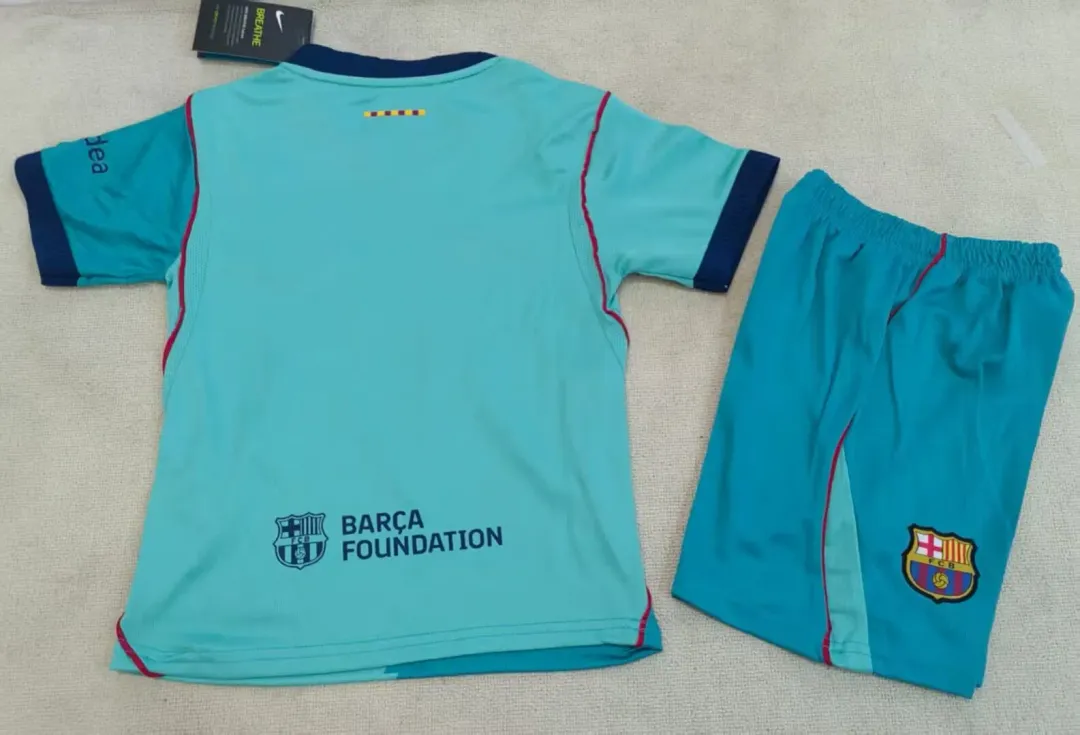 Camiseta Barcelona Tercera Equipación 2026/27 Niño--1