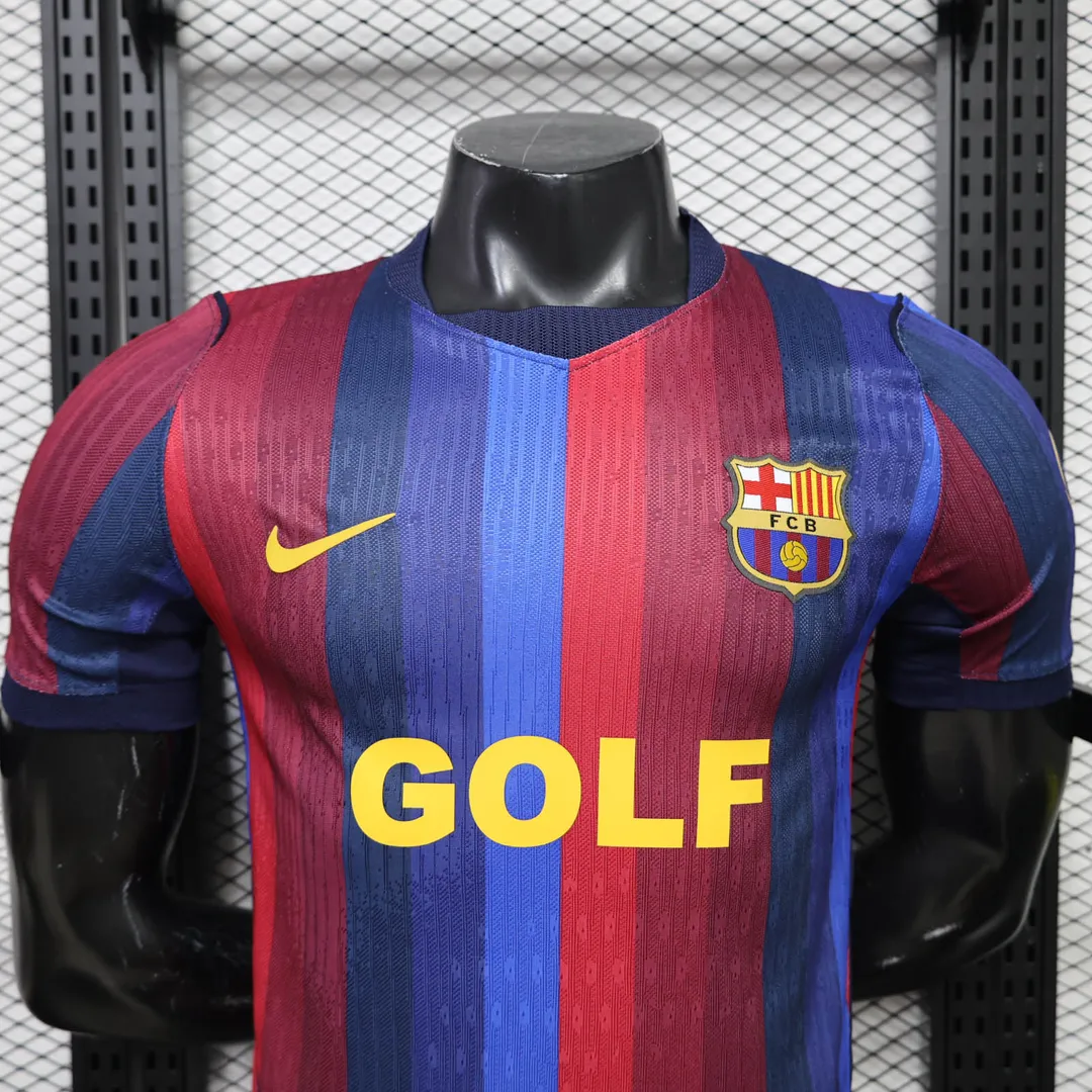 2026/2027 Player Version Barcelona Home x Golf Wang Shirt--1