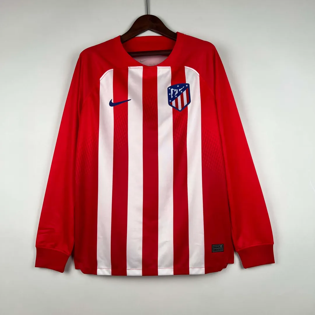 Maillot Atlético de Madrid Domicile 2023/24 Manches Longues