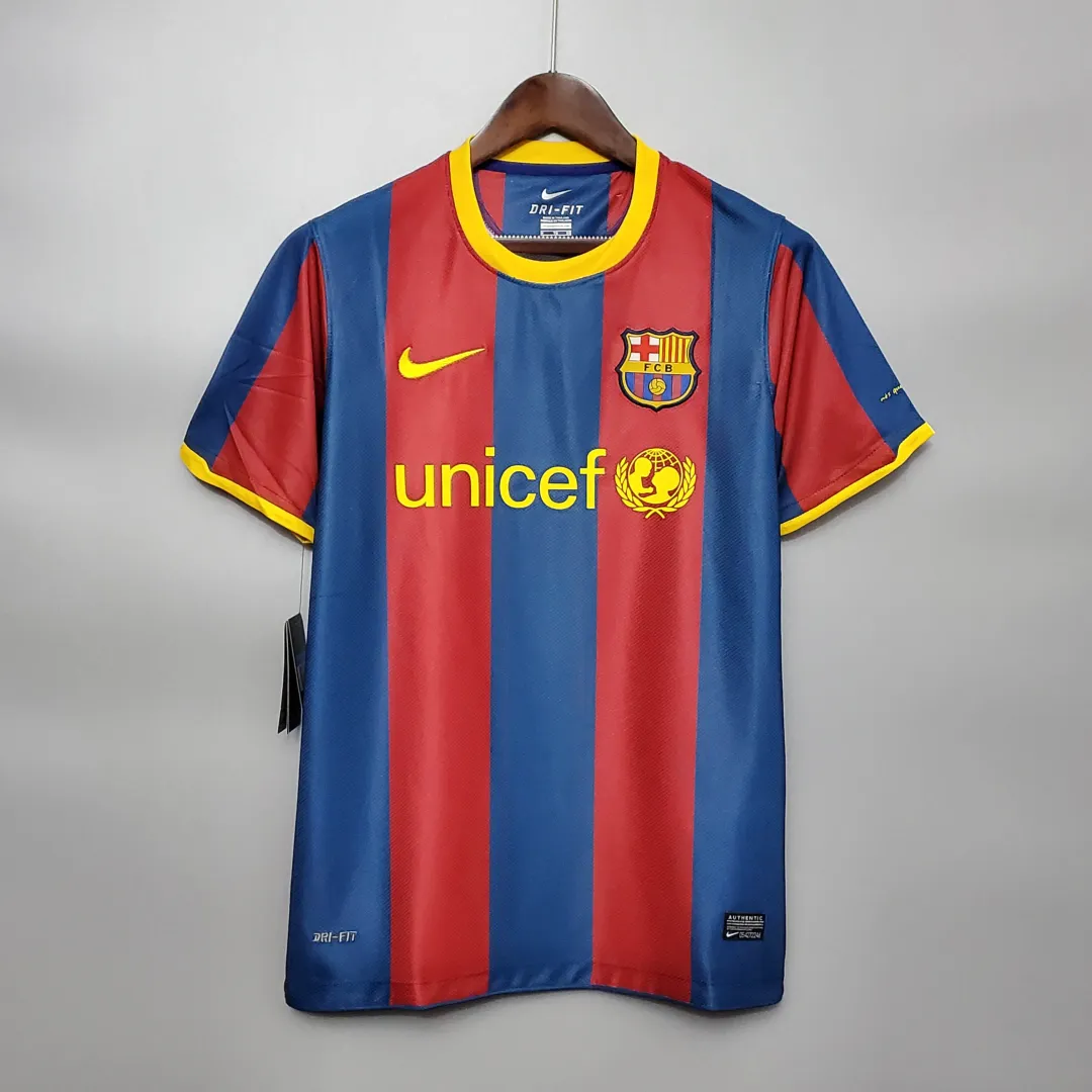Maillot Retro Barcelone Domicile 2010/11