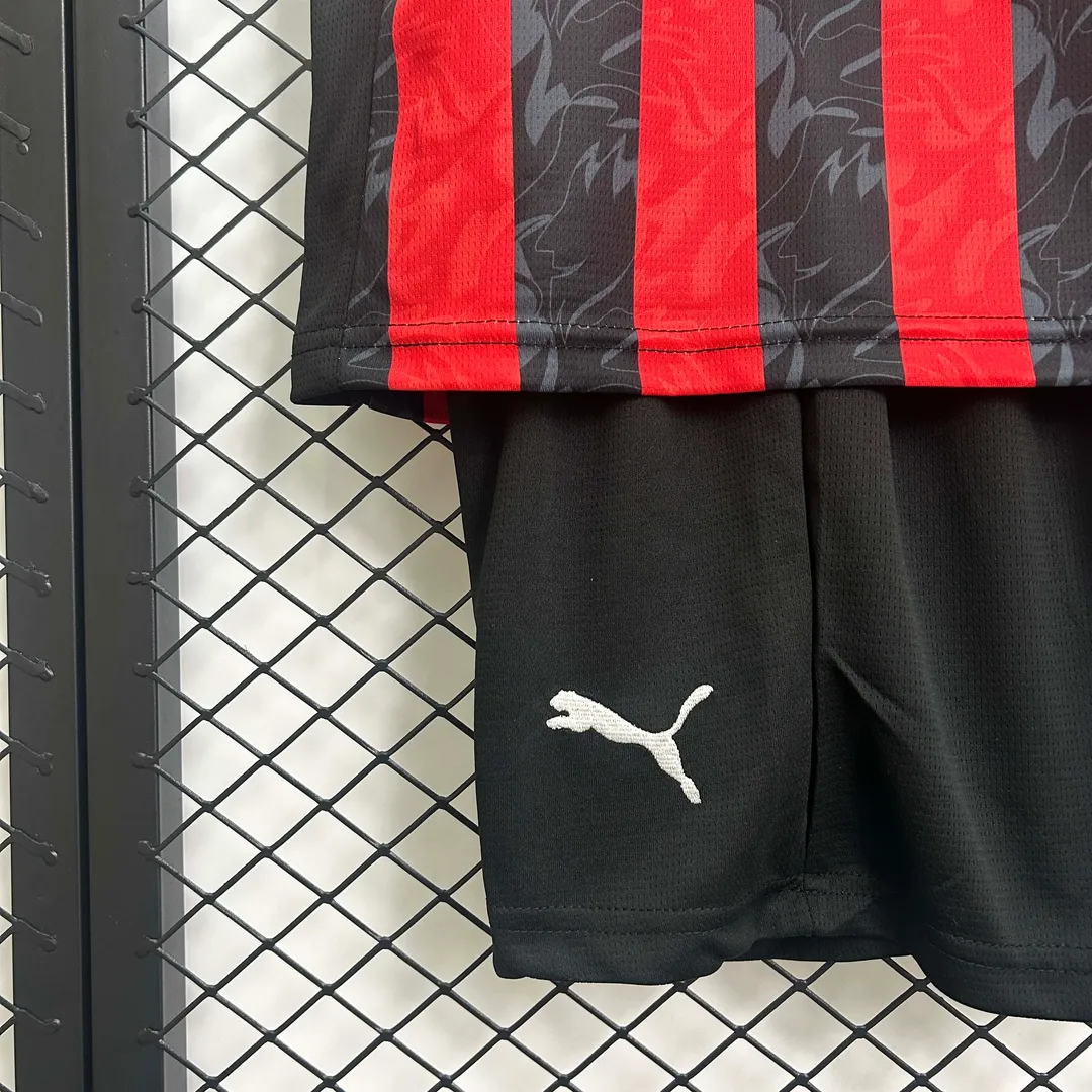 2025/2026 AC Milan Home Shirt Kids Size--6