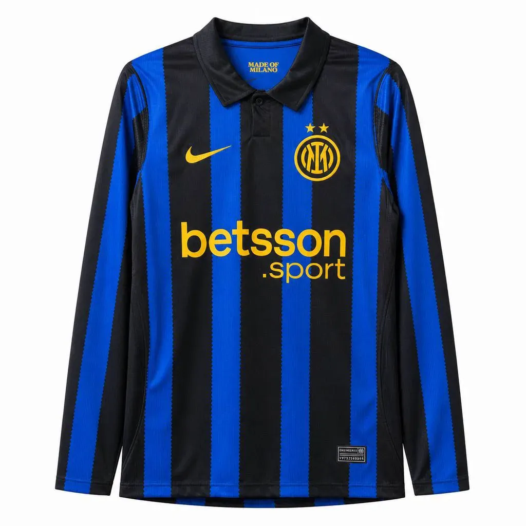 Camisola Inter de Milão Principal 2026/27 Manga Longa