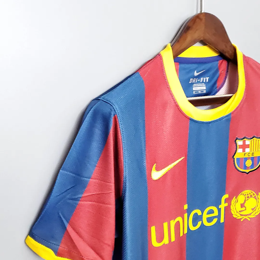 Maillot Retro Barcelone Domicile 2010/11--5