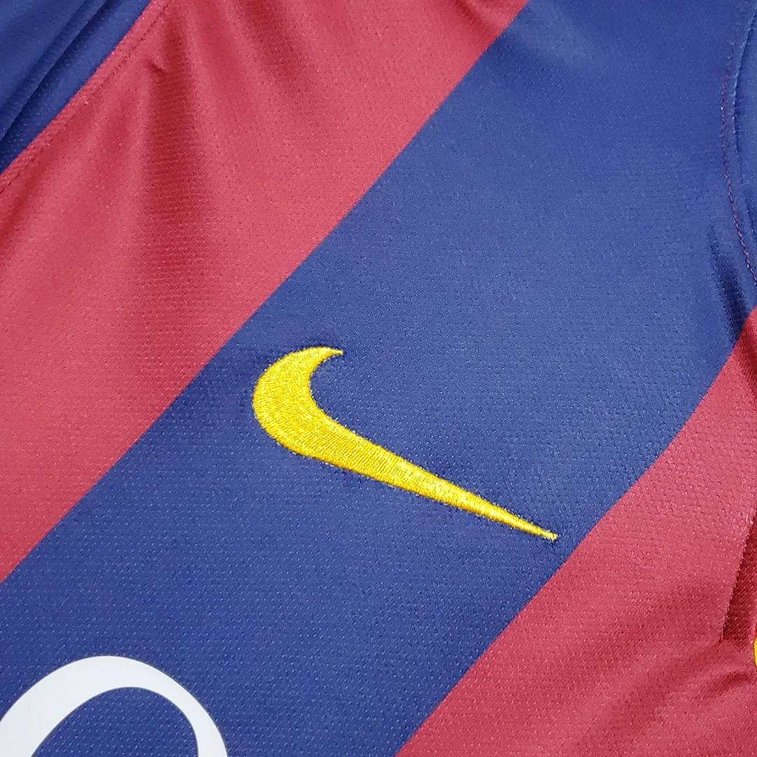 Camisola Retro Barcelona Principal 2014/15--3