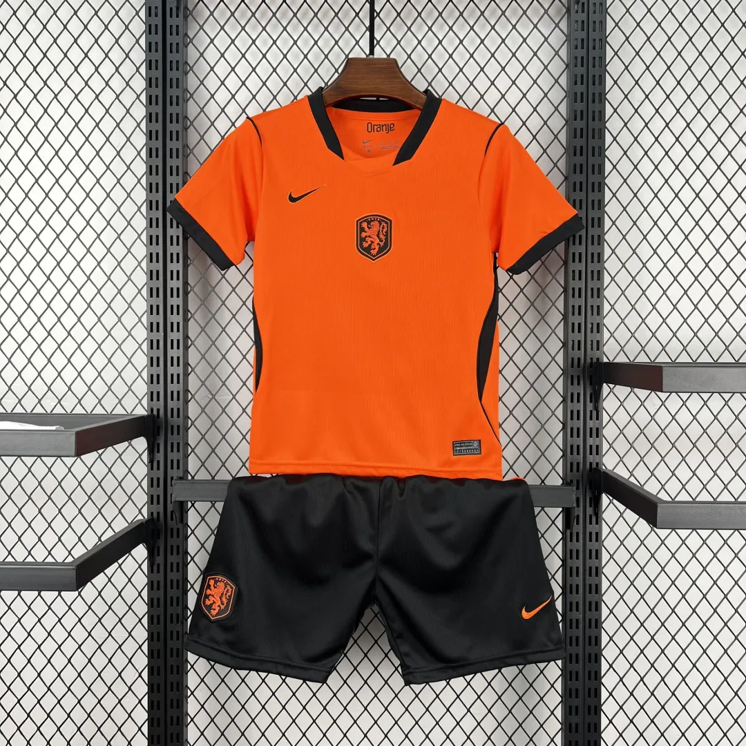 2026 Netherlands National Team Home Shirt Kids Size
