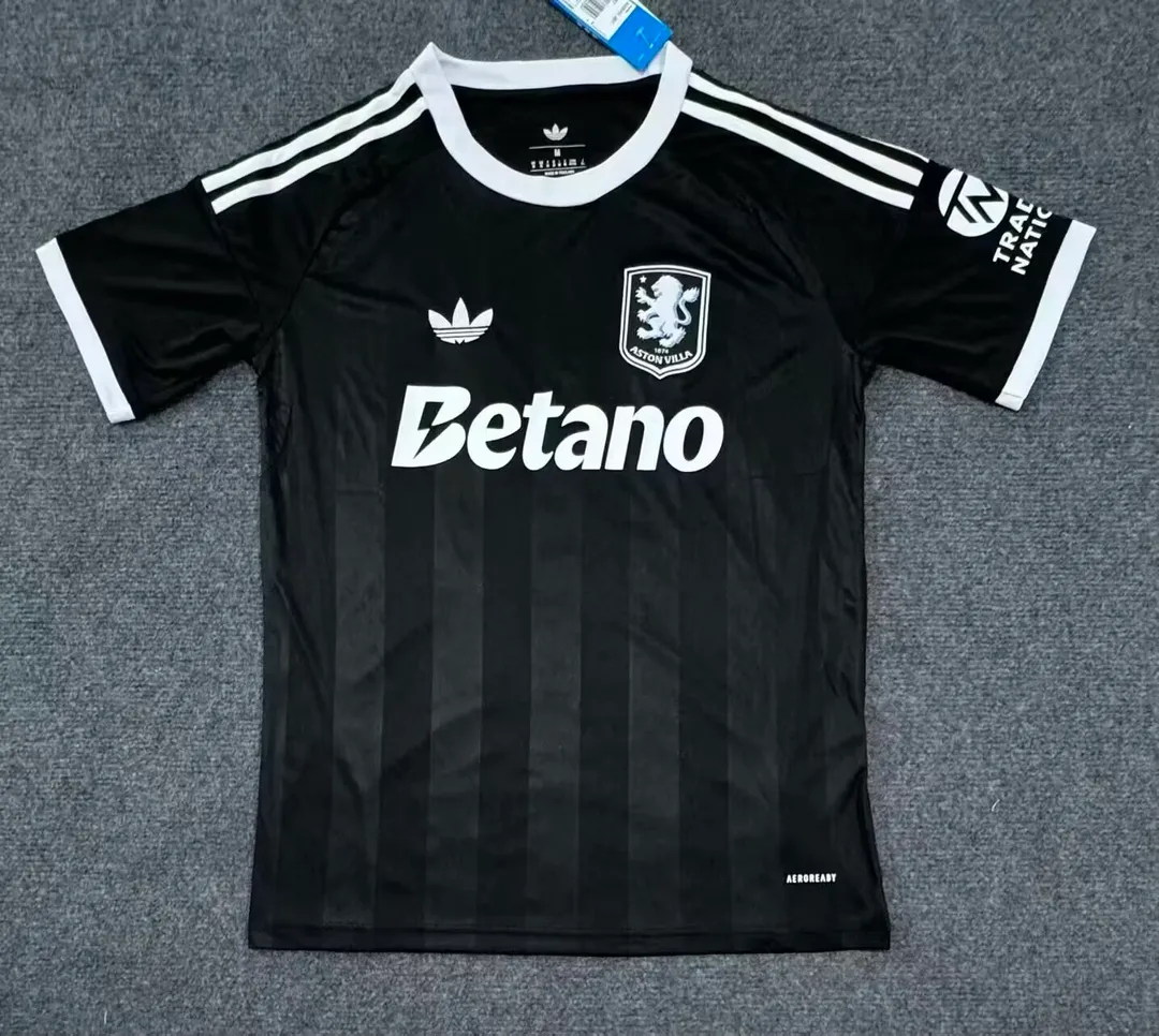 2025/2026 Aston Villa Goalkeeper Black Shirt