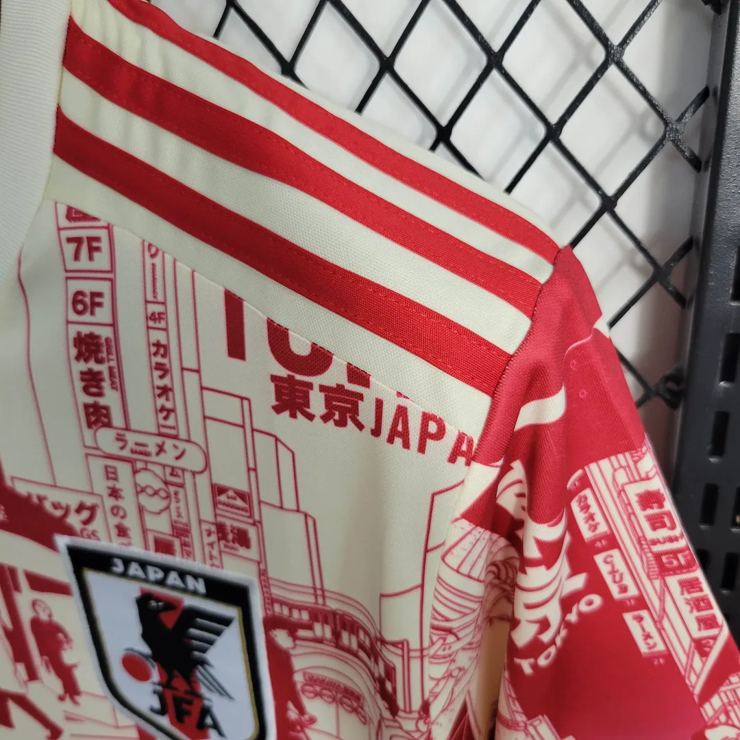 Camisola Japão Edição Especial Tokyo 2023 Vermelha--8