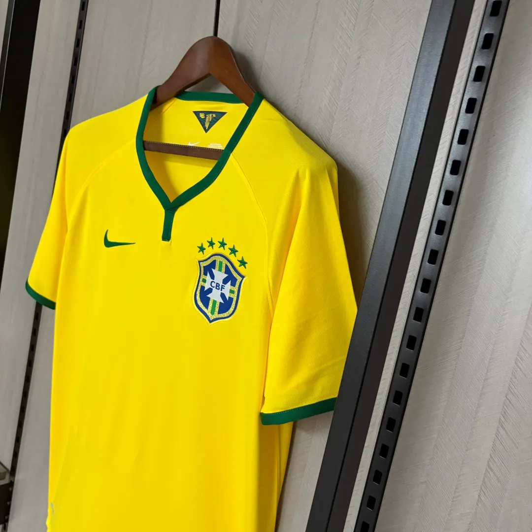 Maglia Retro Brasile Home 2014--6