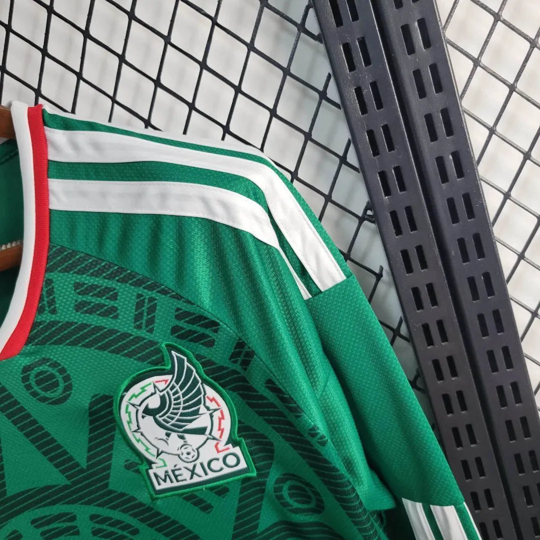 Koszulka Meksyku domowa 2026 z długim rękawem--6
