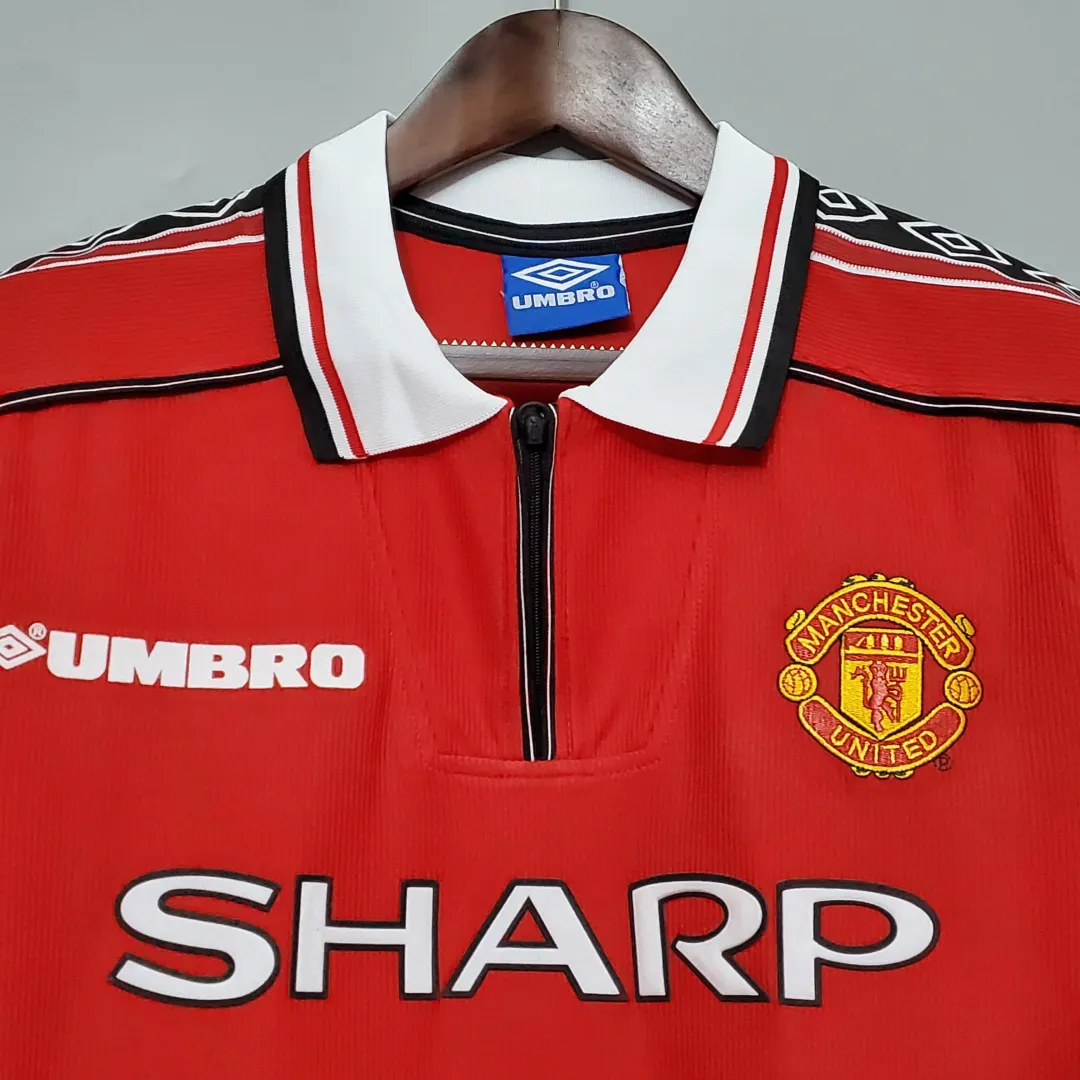 Koszulka Retro Manchesteru United domowa 1998/99--2