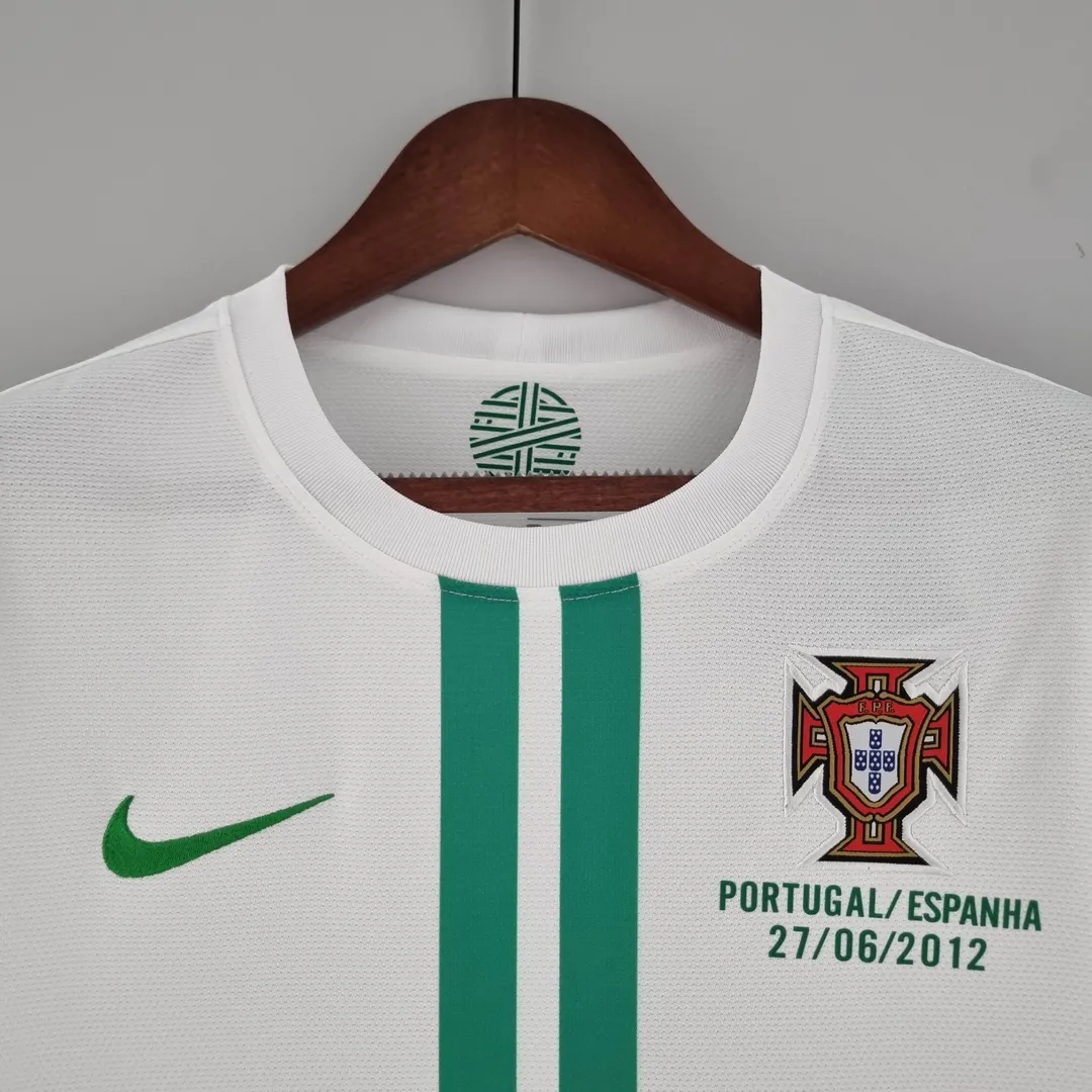 Camisola Retro Portugal Alternativa 2012 Manga Longa--2