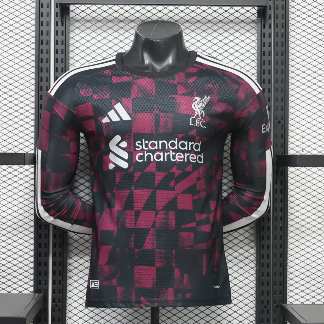 Koszulka Liverpoolu trzecia 2026/27 wersja zawodnicza z długim rękawem