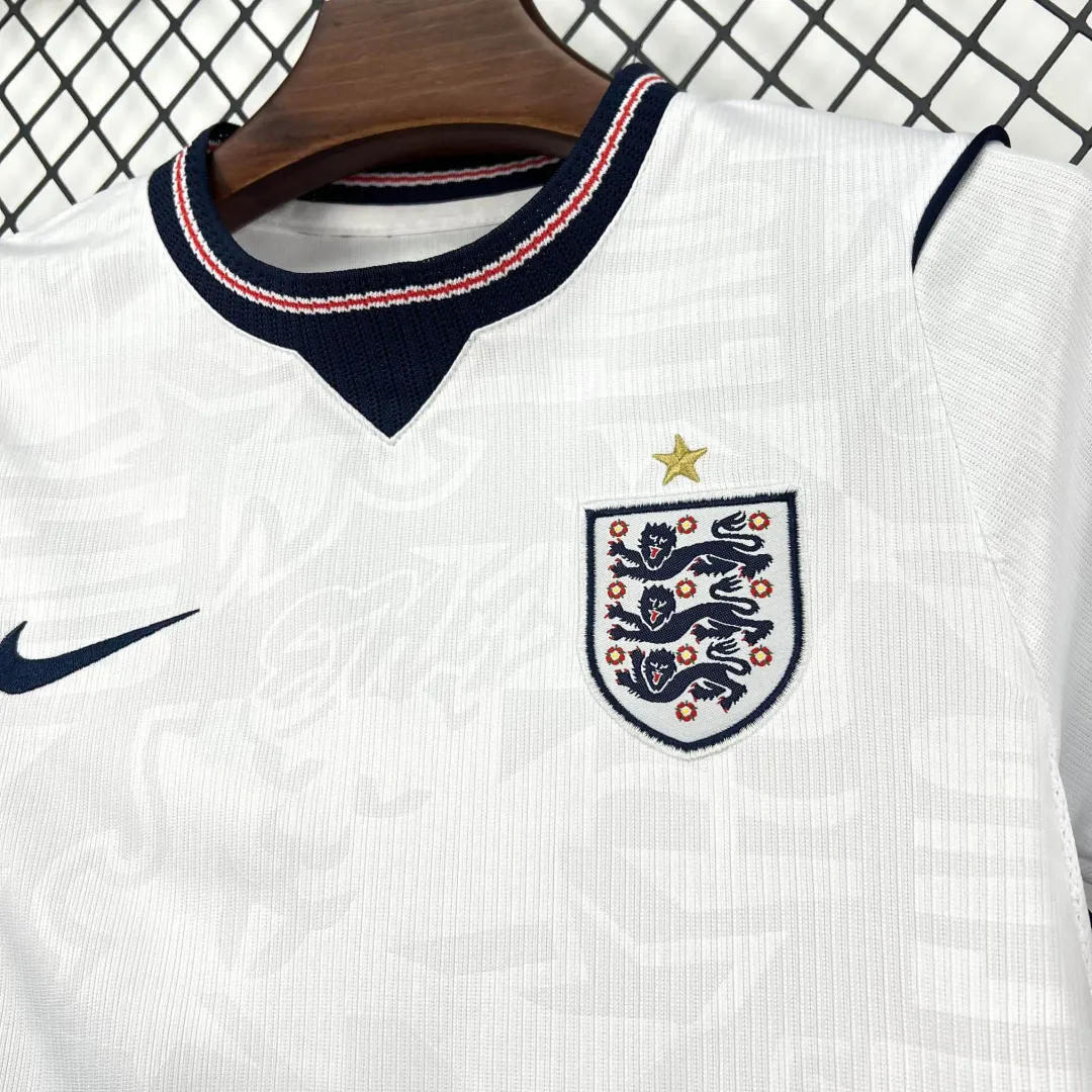 2026 England Home Shirt Kids Size--5