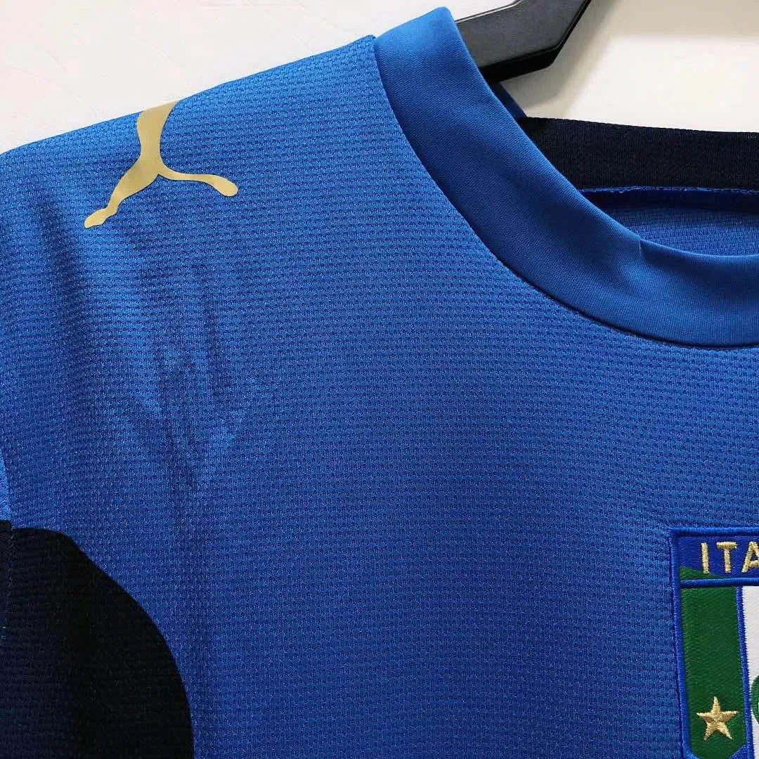 Camiseta Retro Italia Primera Equipación 2006--4