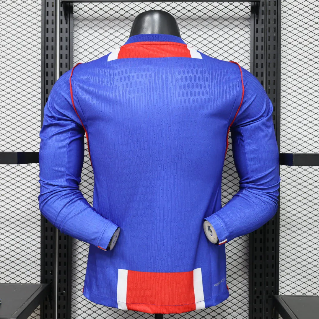 2026/2027 Player Version Long Sleeve Psg Paris Saint-Germain Home Shirt--1