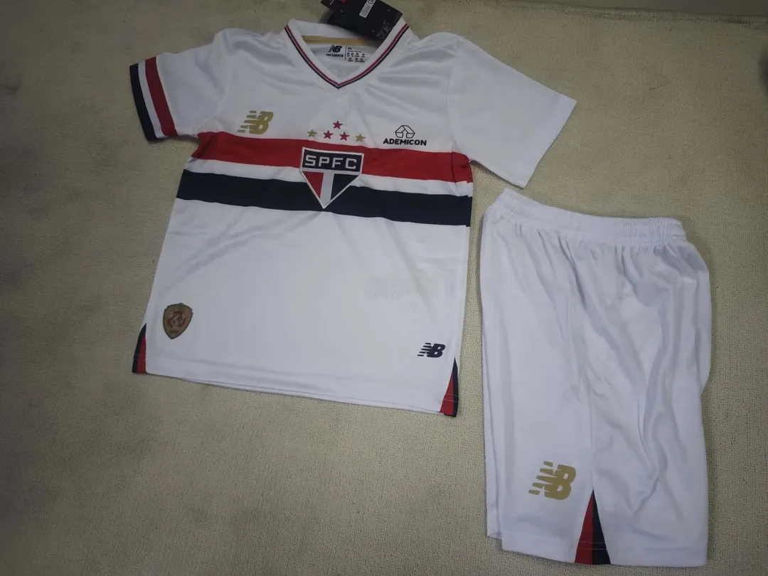 Camiseta São Paulo Primera Equipación 2025/26 Niño