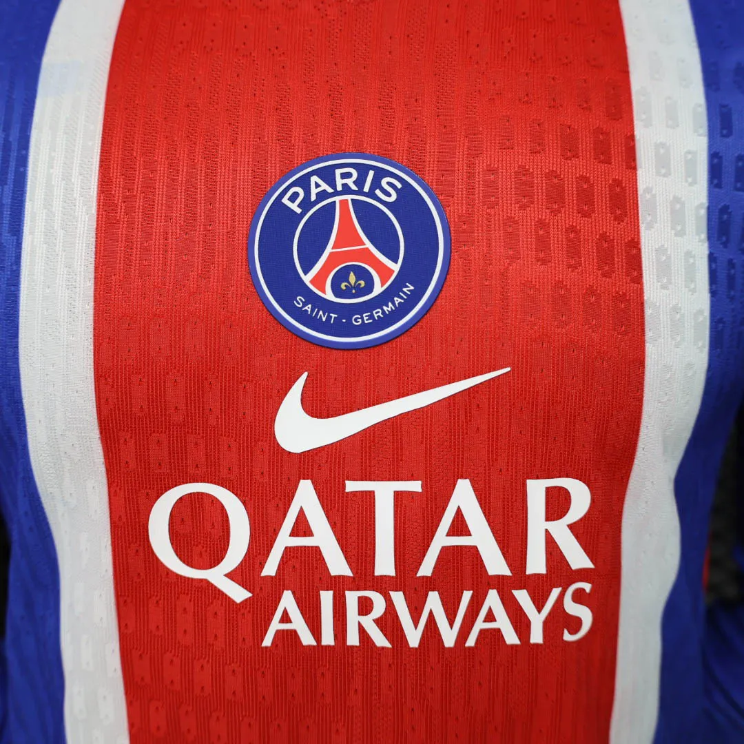 2026/2027 Player Version Long Sleeve Psg Paris Saint-Germain Home Shirt--3