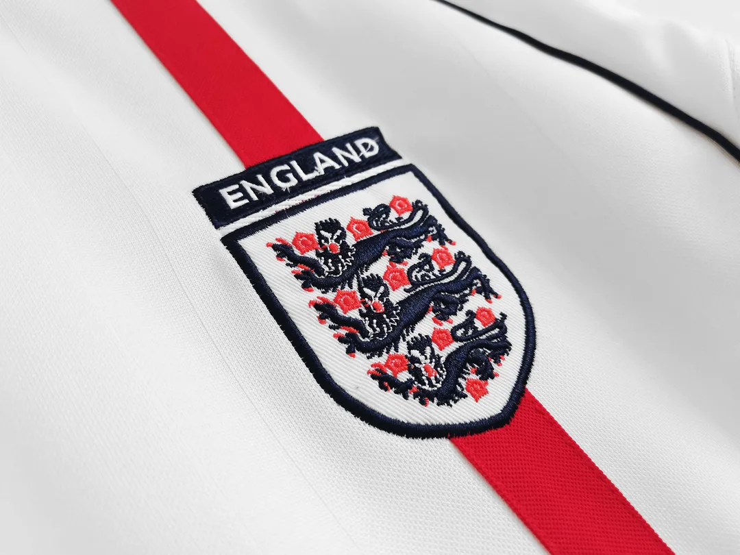 Maillot Retro Angleterre Domicile 2002--7