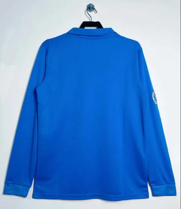Camisola Retro Nápoles Principal 1987/88 Manga Longa--1