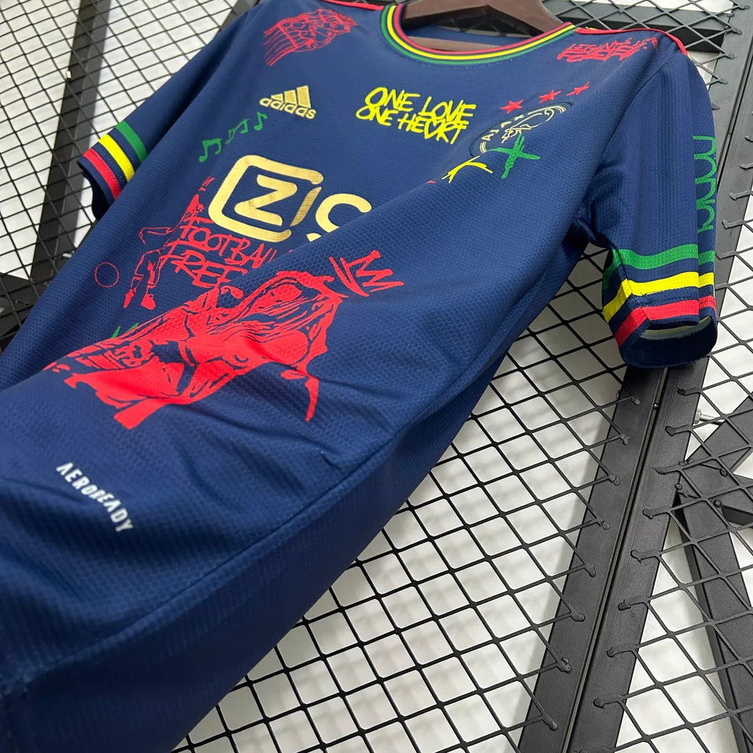 2025/2026 Ajax Graffiti version Navy blue Shirt--7