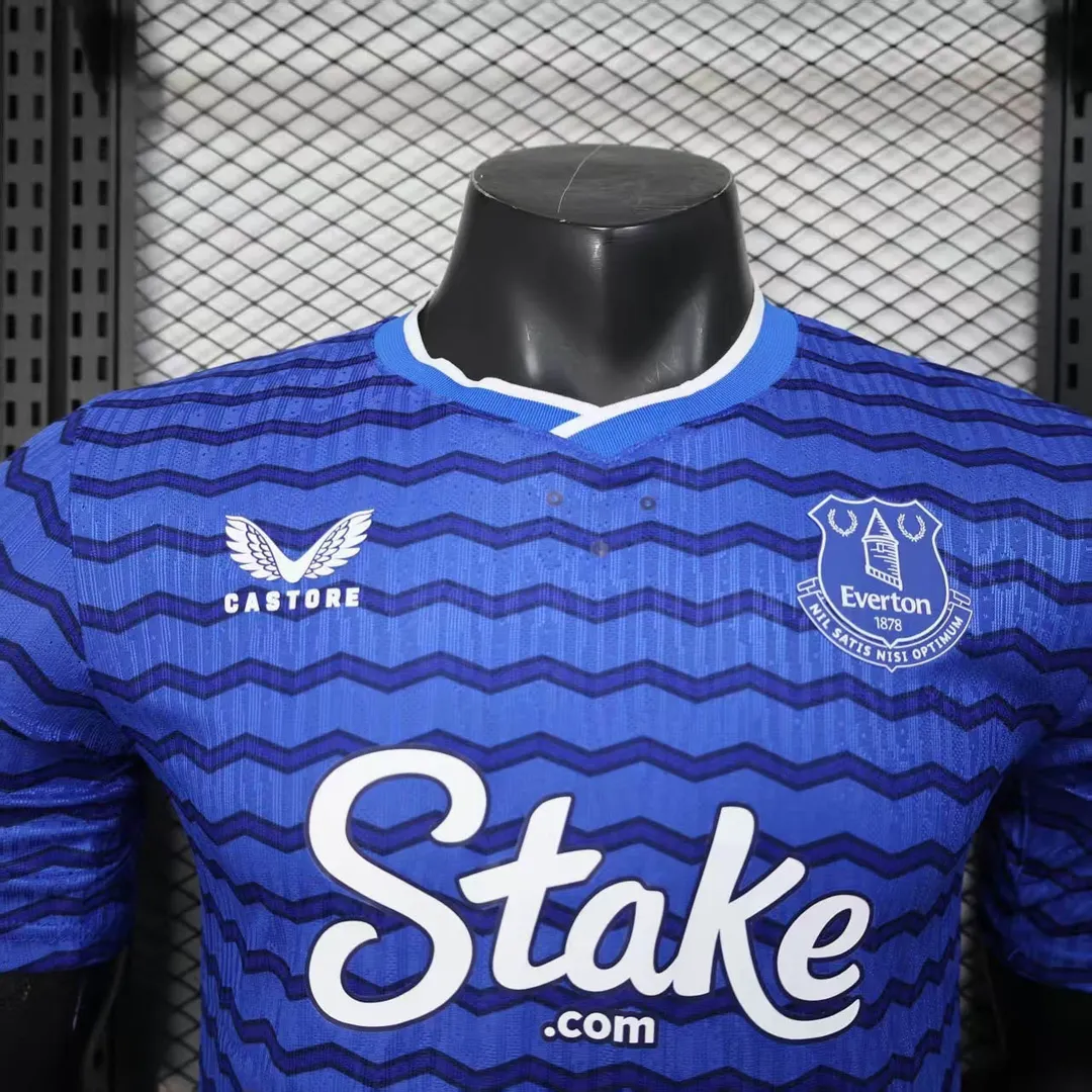 Camisola Everton Principal 2025/26 Versão Jogador--2