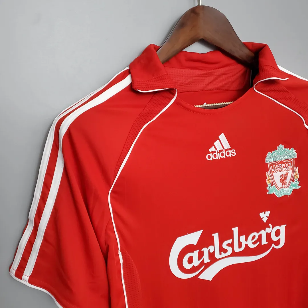 Camisola Retro Liverpool Principal 2006/07--5