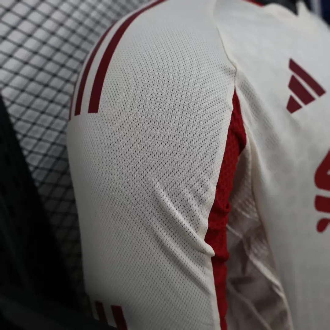 Maglia Liverpool Away 2025/26 Player Version Maniche Lunghe--5