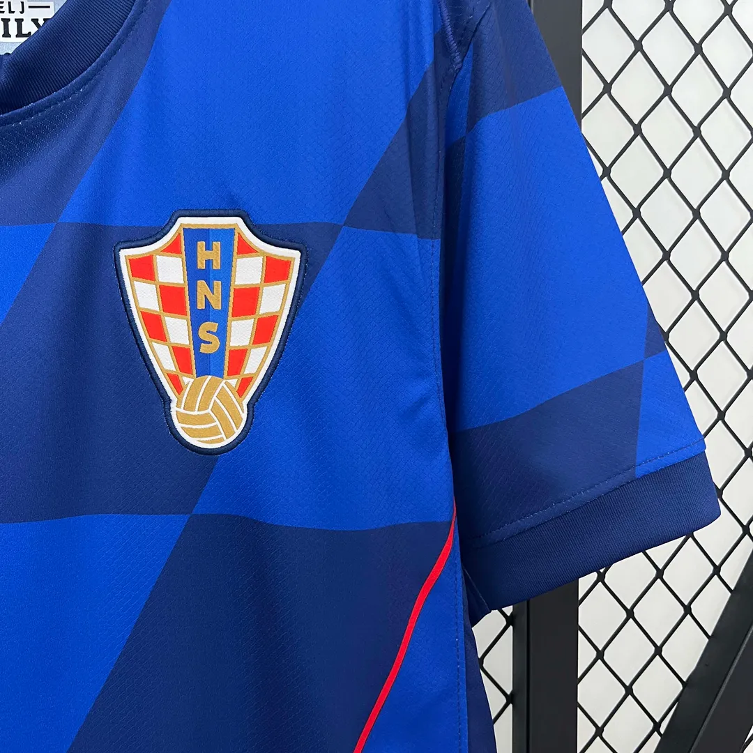 Camiseta Croacia Segunda Equipación 2024--6