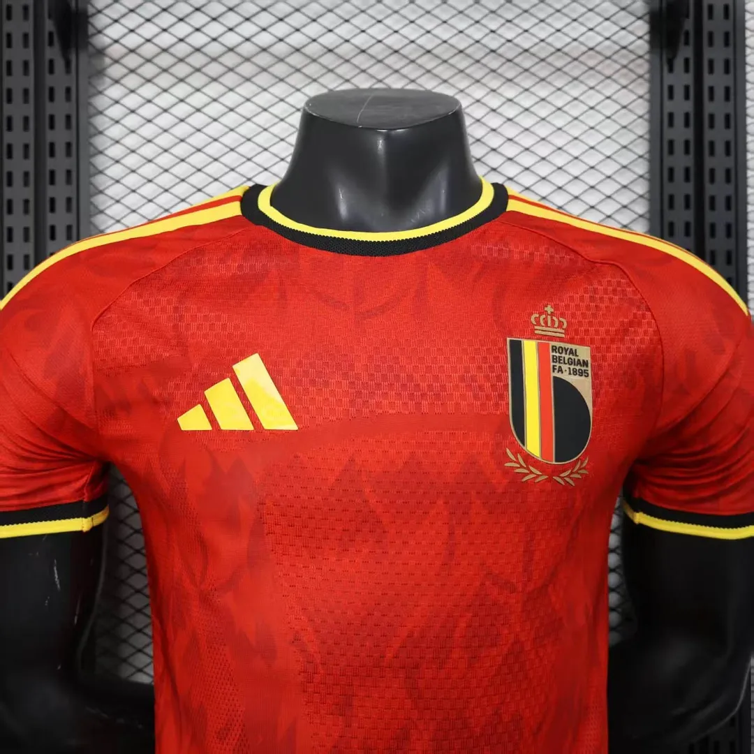 Koszulka Belgii domowa 2026 wersja zawodnicza--2