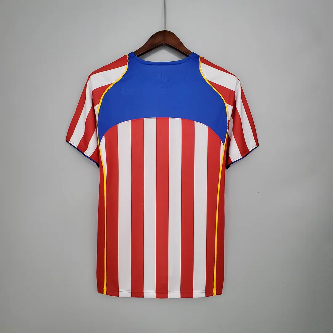Camisola Retro Atlético de Madrid Principal 2004/05--1