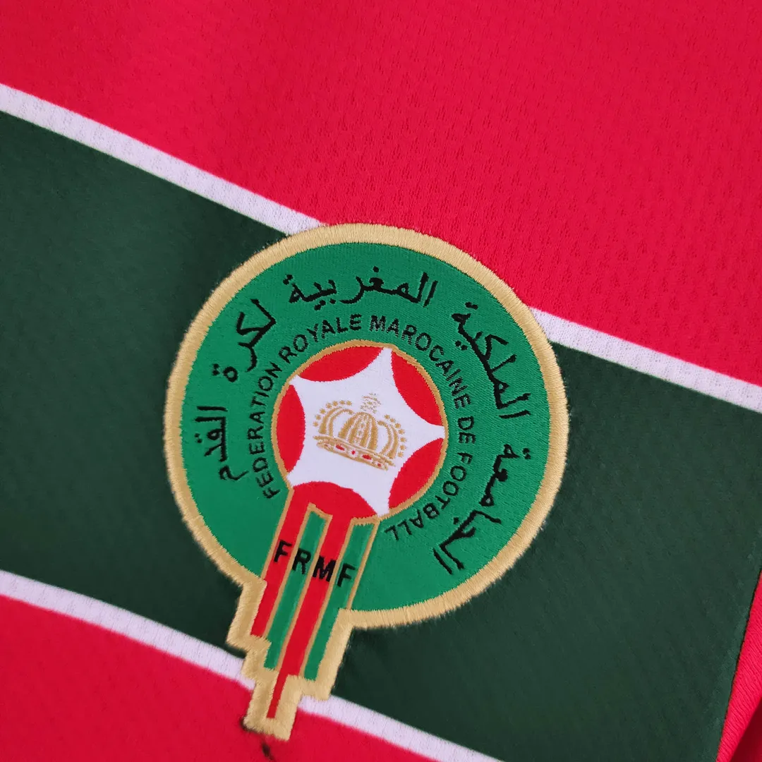 2022 FIFA World Cup Morocco National Team Home Shirt--4