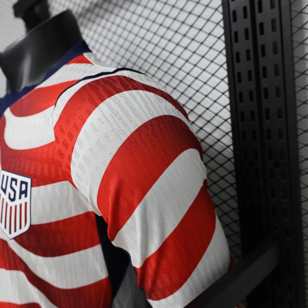 Maillot États-Unis Domicile 2026 Version Player Manches Longues--6