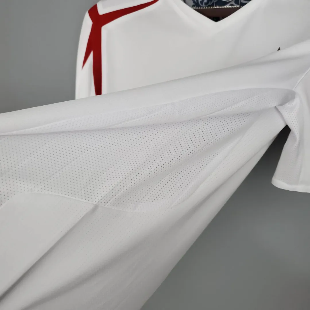 2006 Retro England Home Jersey--7
