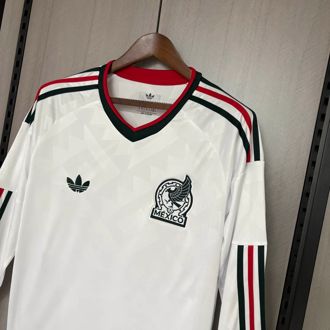Maillot Mexique Extérieur 2026 Manches Longues--6