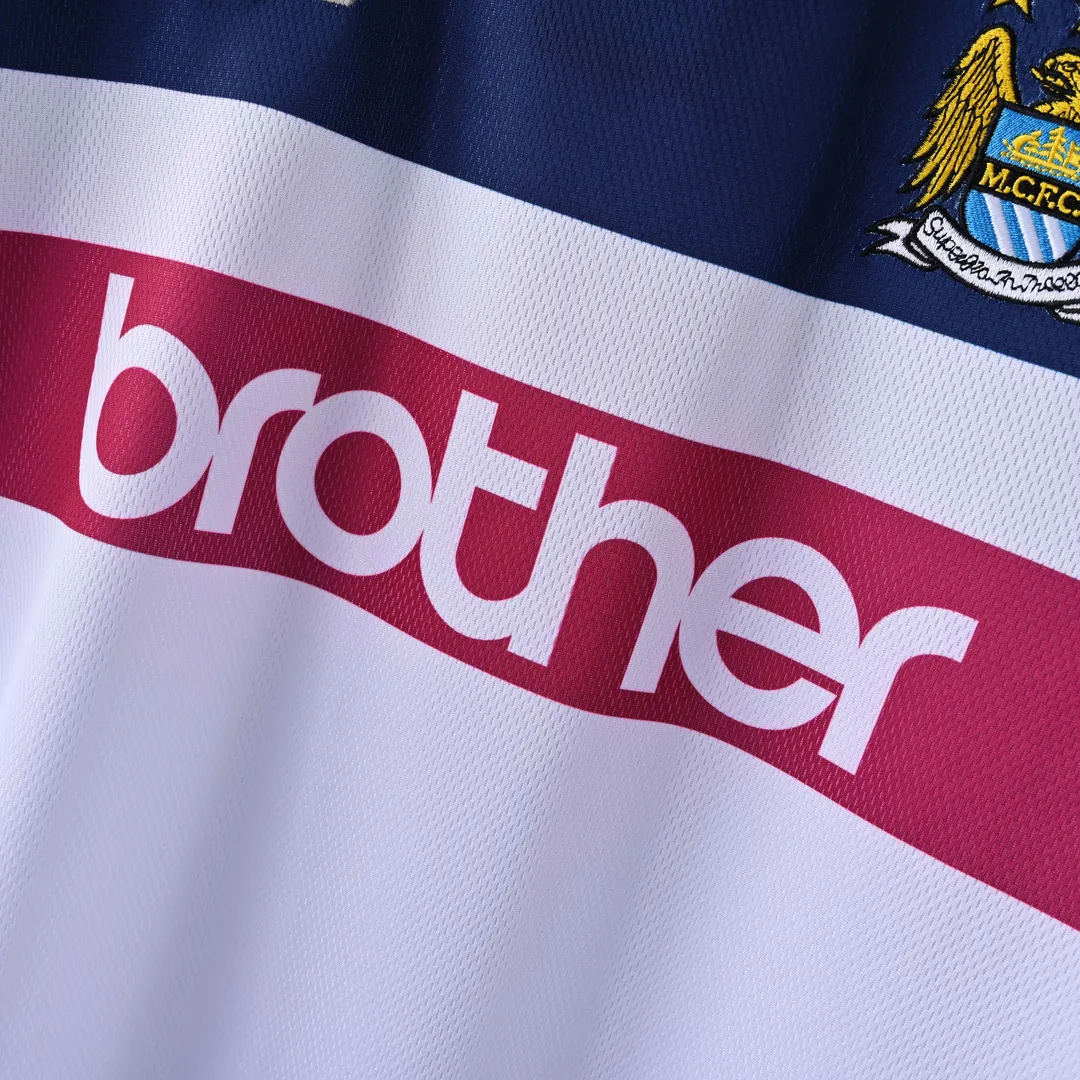 Camiseta Retro Manchester City Segunda Equipación 1997/98--5