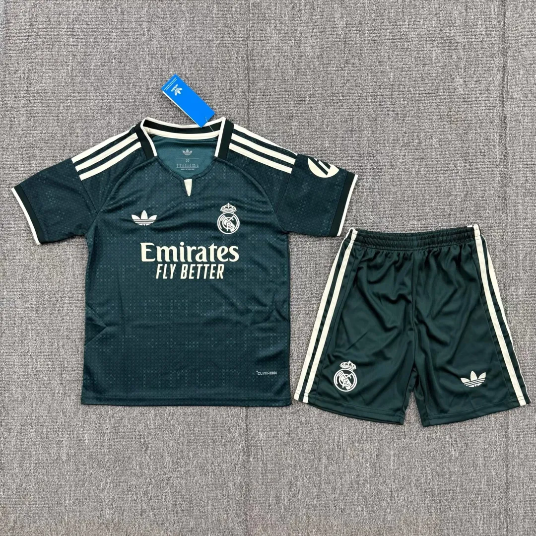Maillot Kit Enfant Real Madrid Extérieur 2026/27