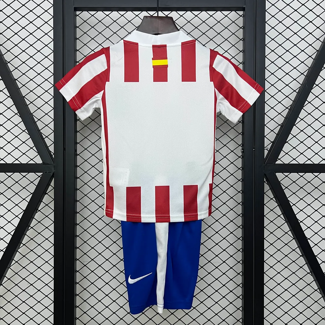 2025/2026 Atletico Madrid Home Jersey Kids Size--1