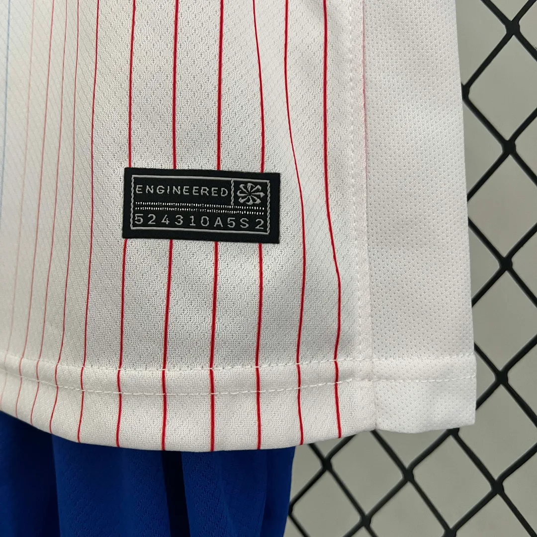 Completino Bambino Francia Away 2024--5