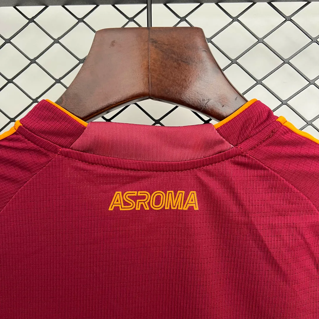 Maillot Kit Enfant AS Roma Domicile 2025/26--3
