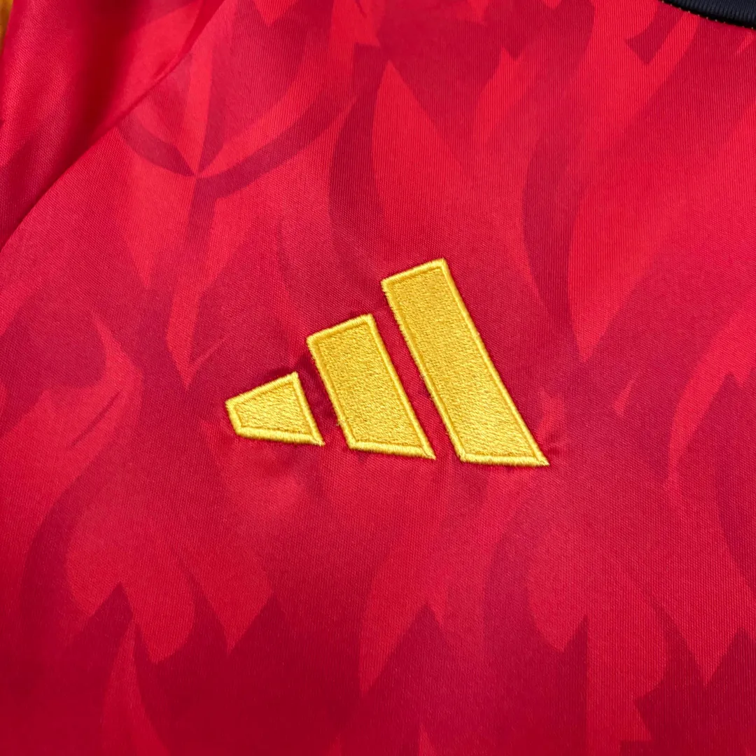 Koszulka Belgii domowa 2026 z długim rękawem--4