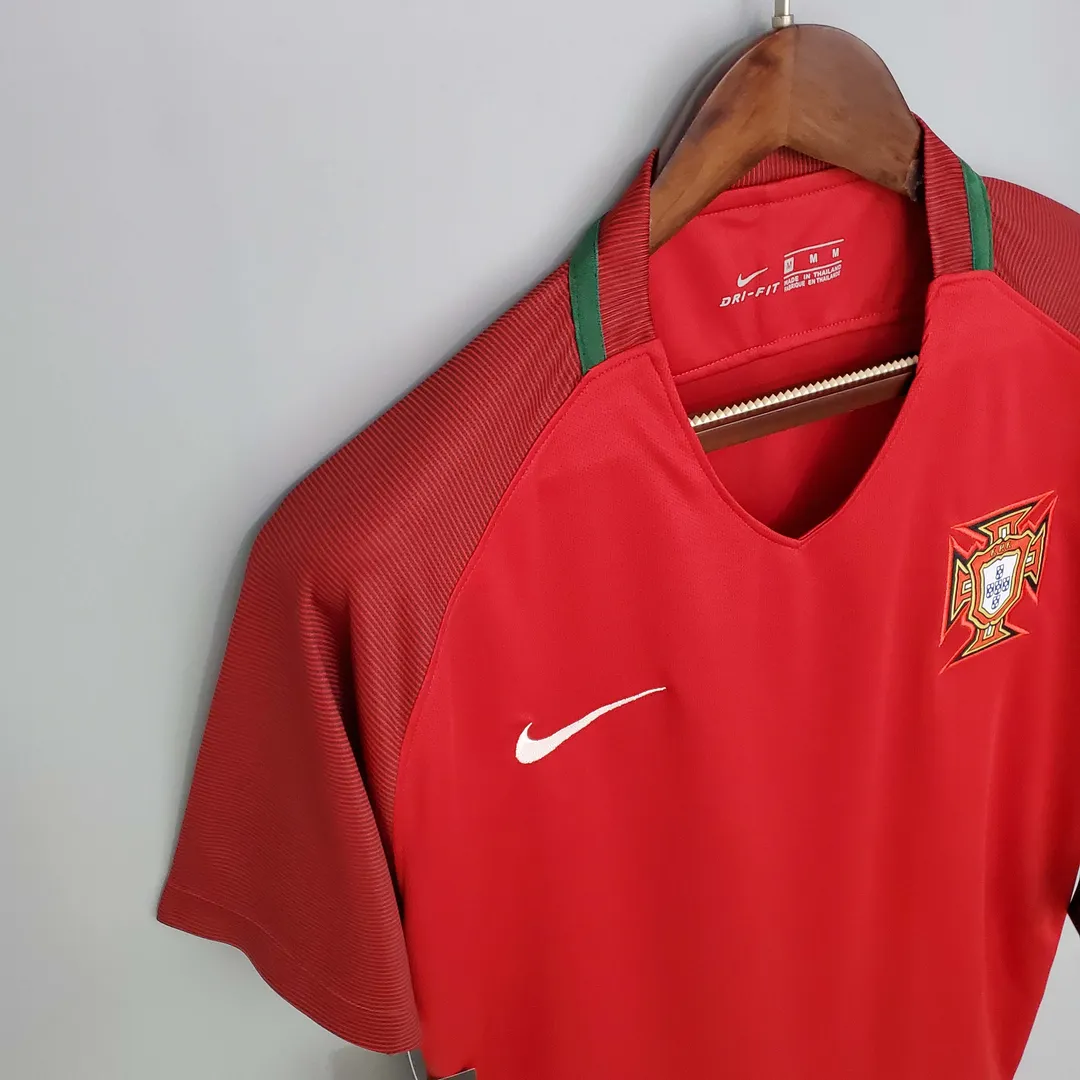 Maglia Retro Portogallo Home 2016--4
