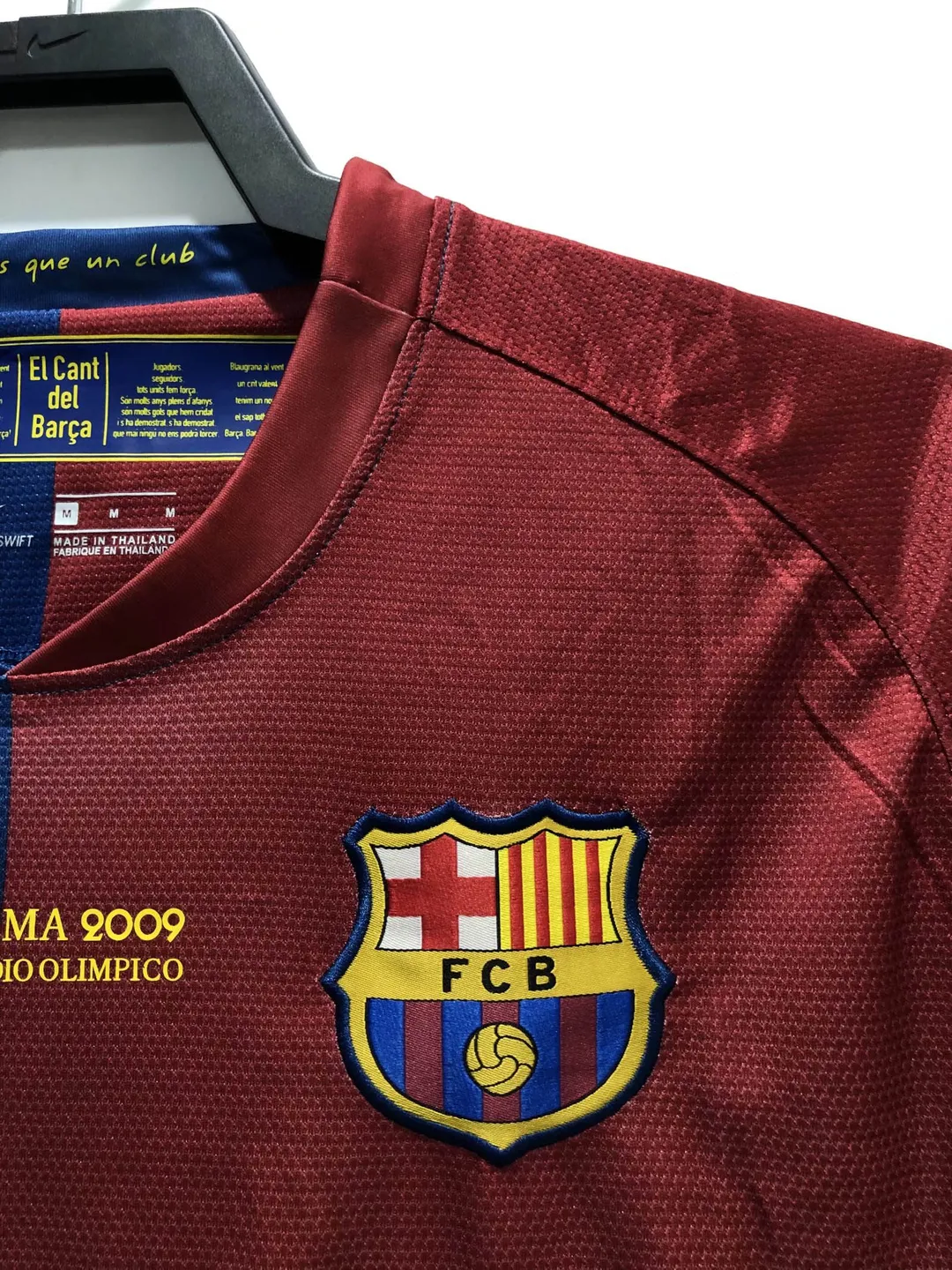 Maglia Retro Barcellona Home 2008/09 Champions League--3