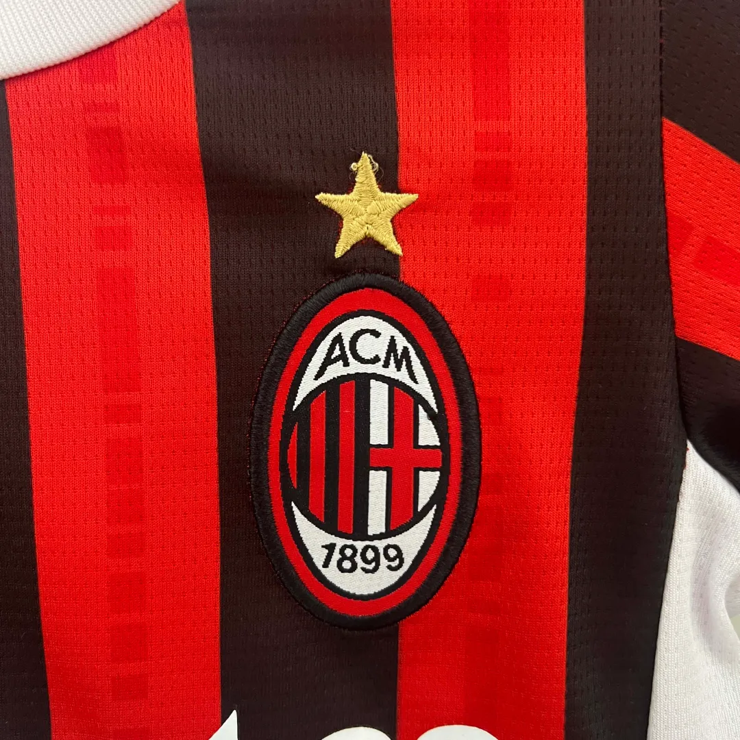 Maillot Kit Enfant AC Milan Domicile 2024/25--5