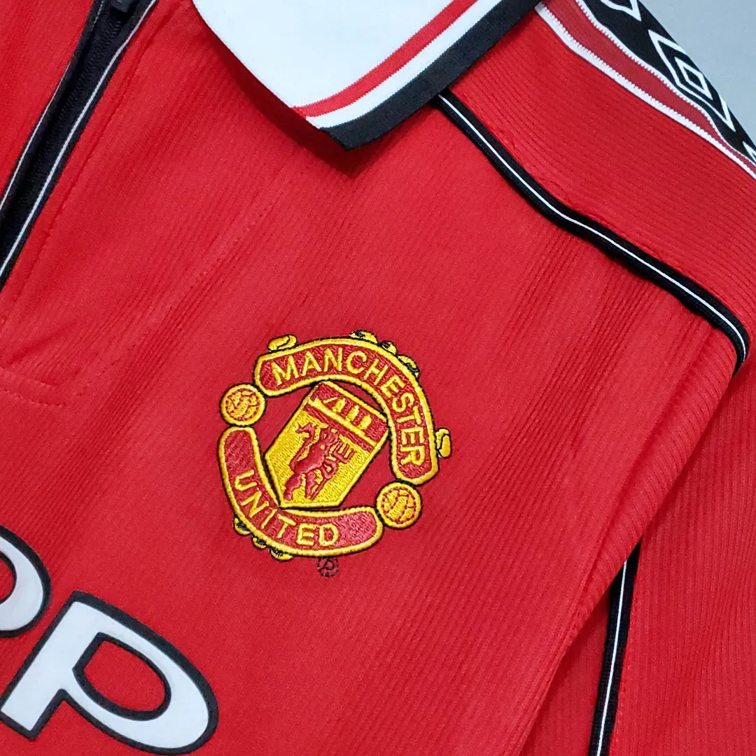 Koszulka Retro Manchesteru United domowa 1998/99--4