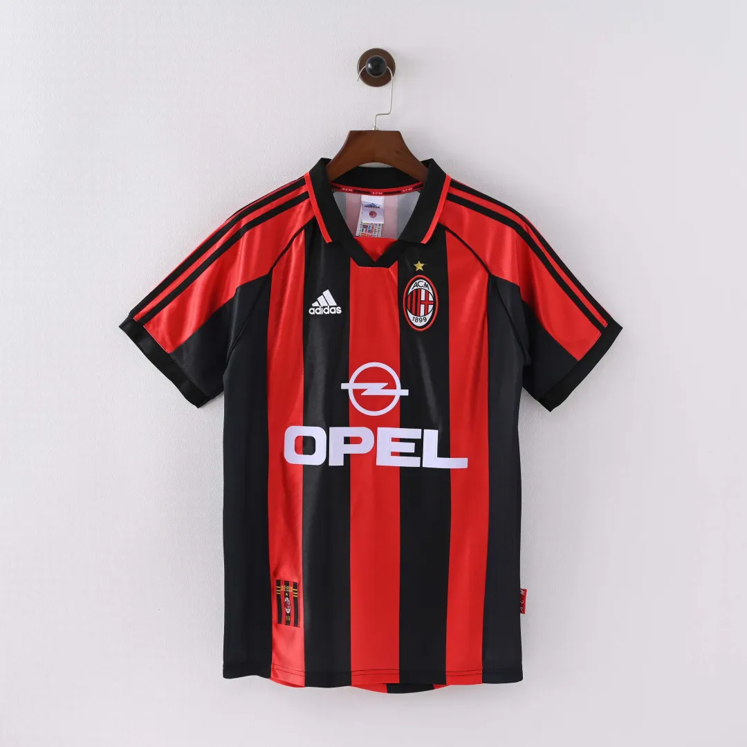 1998/1999 Retro AC Milan Home Shirt